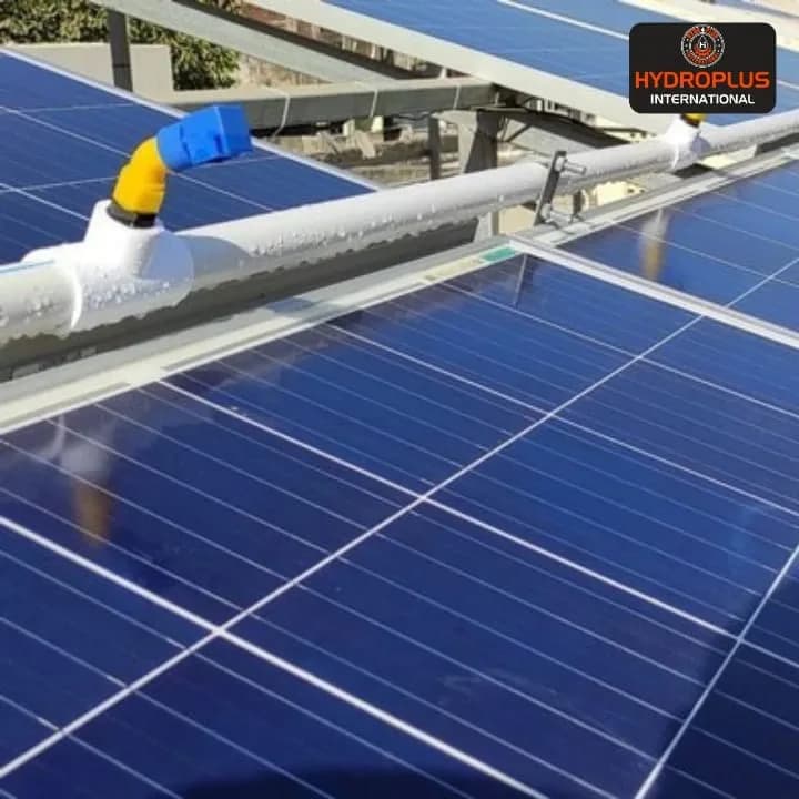GES panel temizliğinde kontrollü su sarfiyatlı sulama sistemi
