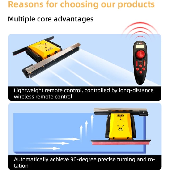 GES temizlik robotu uzaktan kumandalı özellikler